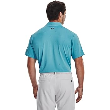 Under Armour Sporty Golf Polo for Men, Blue, CH : Amazon.ca